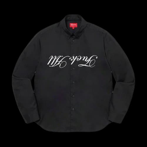 Supreme x Jamie Reid Fuck All Shirt 'Black'