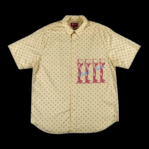 Supreme x Butthole Surfers Short-Sleeve Shirt 'Light Yellow'