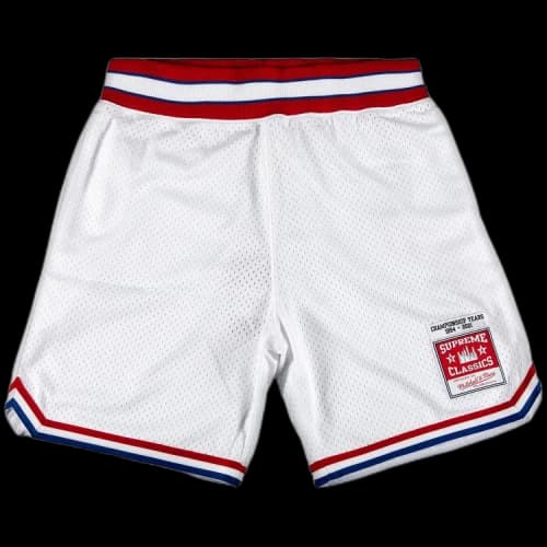 Supreme x Mitchel And Ness Basketball Short 'White'