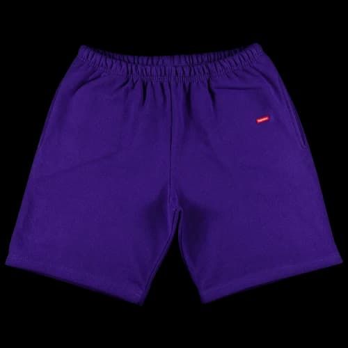Supreme Small Box Sweatshort 'Purple'