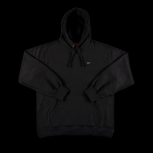 Supreme Small Box Hooded Sweatshirt 'Black'