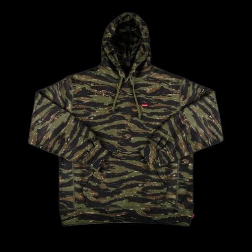 Supreme Small Box Hooded Sweatshirt 'Tigerstripe Camo'