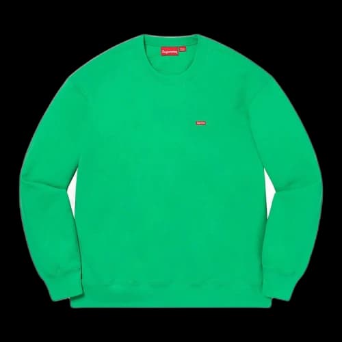 Supreme Small Box Crewneck 'Green'
