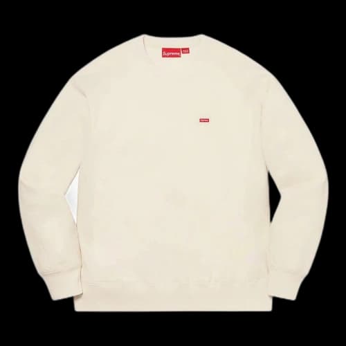 Supreme Small Box Crewneck 'Natural'