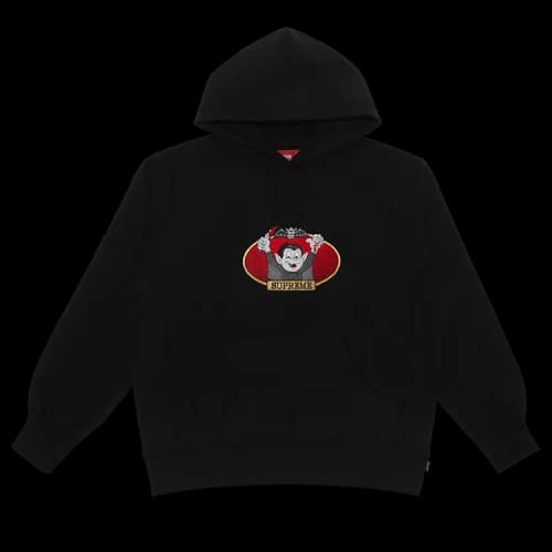 Supreme Vampire Boy Hooded Sweatshirt 'Black'