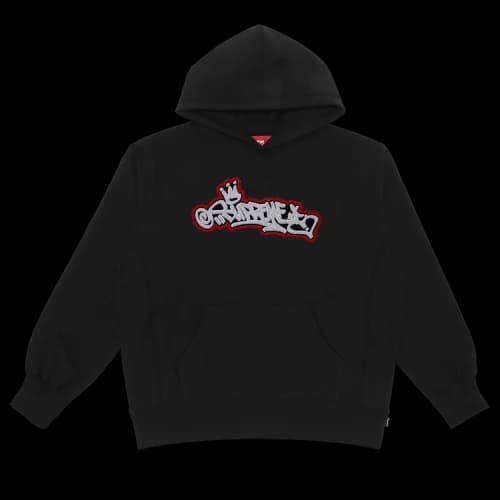 Supreme Handstyle Hooded Sweatshirt 'Black'