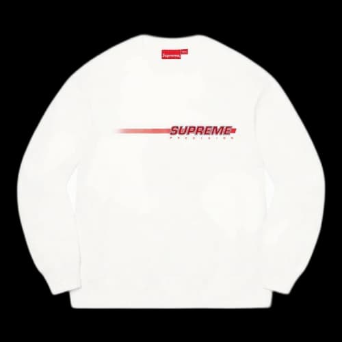 Supreme Precision Crewneck 'White'