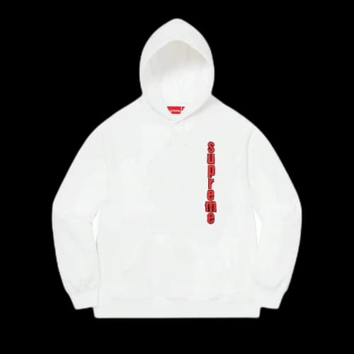 Supreme Invert Hooded Sweatshirt 'White'