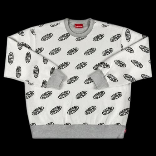 Supreme Liner Crewneck 'Heather Grey'
