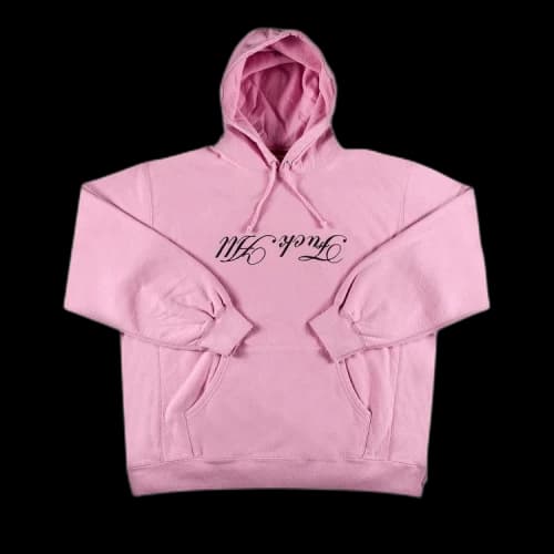 Supreme x Jamie Reid Fuck All Hooded Sweatshirt 'Pink'