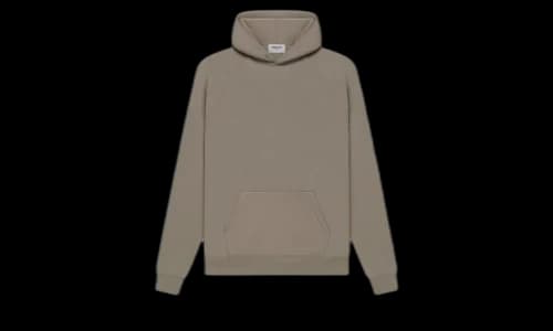 Fear of God Essentials Pull-Over Hoodie (SS21) Taupe