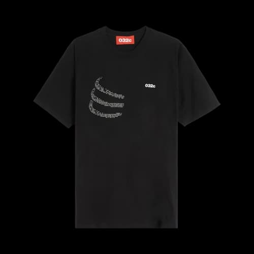 032C Skeleton Poem Tee 'Black'