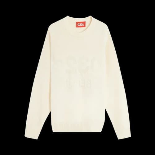 032C Selfie Sweater 'Natural White'