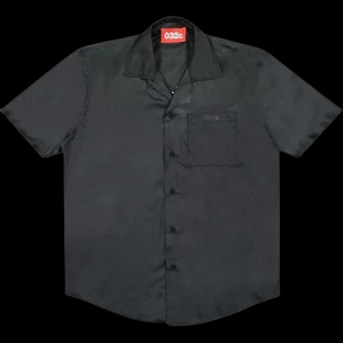 032C Bowling Shirt 'Black'