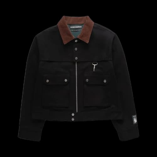 Reese Cooper Canvas Work Jacket 'Black'