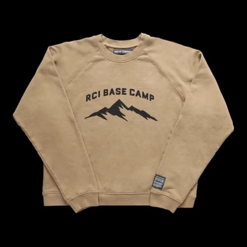Reese Cooper Base Camp Crewneck 'Khaki'