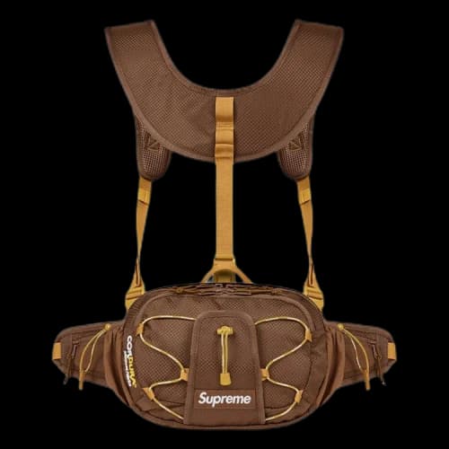 Supreme Harness Waist Bag 'Brown'