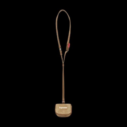 Supreme Fat Tip Jacquard Denim AirPod Case 'Olive'