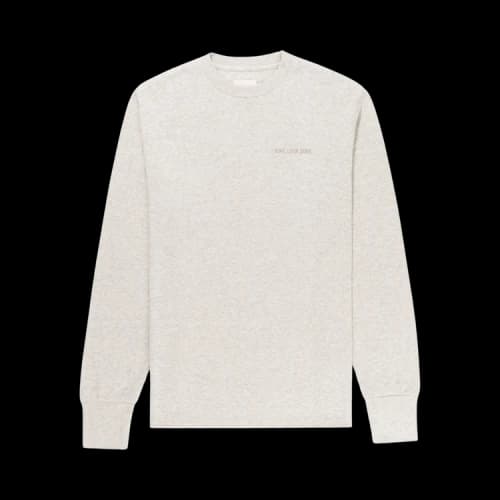 Aimé Leon Dore Tonal Logo Long-Sleeve Tee 'Oatmeal'