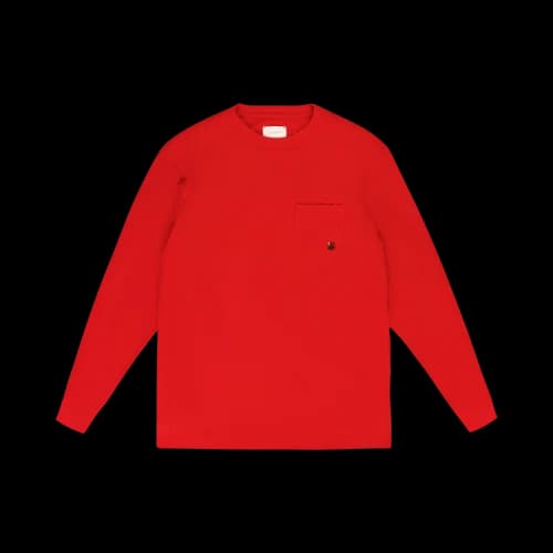 Aimé Leon Dore Pocket Logo Long-Sleeve T-Shirt 'Red'