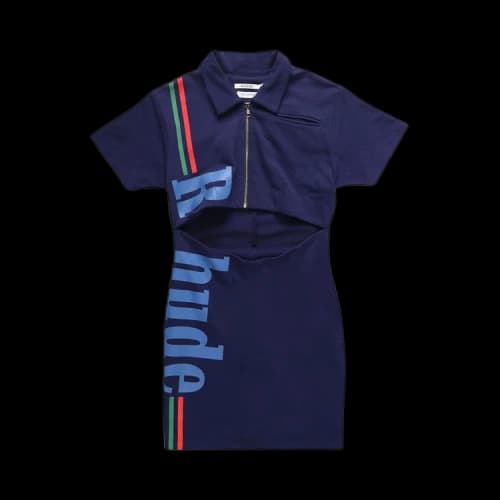 Rhude Polo Dress 'Navy'