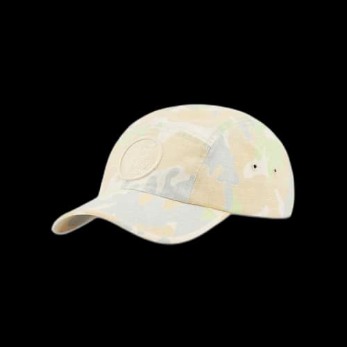 Supreme x Stone Island Reactive Ice Camo Camp Cap 'Tan'