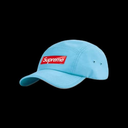 Supreme Inset Gel Camp Cap 'Cyan'