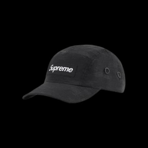 Supreme Broken Camo Camp Cap 'Black'