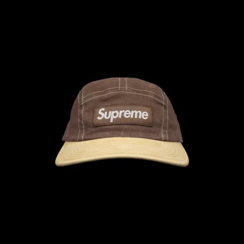 Supreme 2-Tone Twill Camp Cap 'Brown'