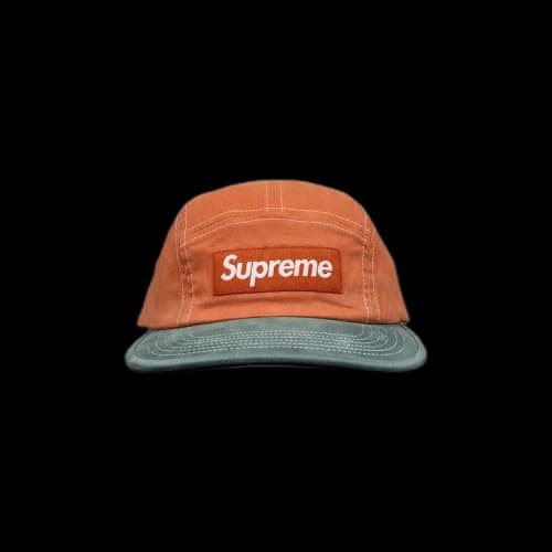 Supreme 2-Tone Twill Camp Cap 'Orange'