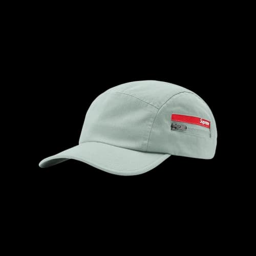 Supreme Zip Pocket Camp Cap 'Mint'