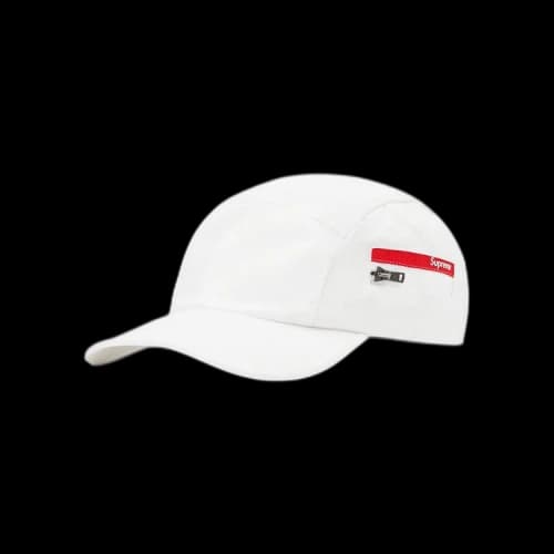 Supreme Zip Pocket Camp Cap 'White'