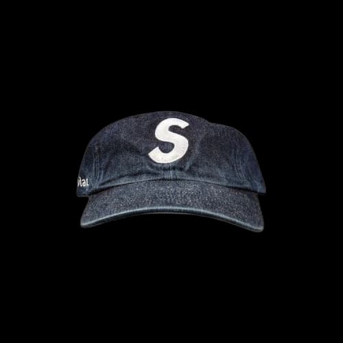 Supreme x Kevlar Denim S Logo 6-Panel 'Indigo'