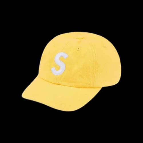 Supreme x Kevlar Denim S Logo 6-Panel 'Yellow'