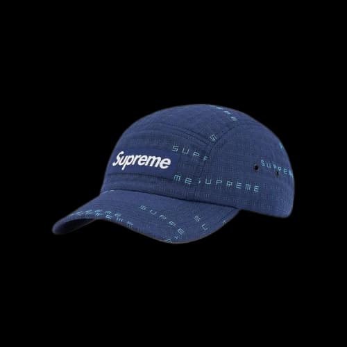 Supreme Stitch Jacquard Camp Cap 'Navy'