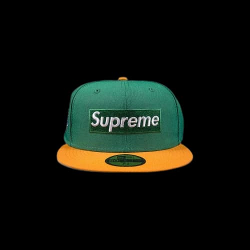 Supreme 2-Tone Box Logo New Era 'Green'