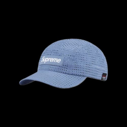 Supreme Preforated Camp Cap 'Slate'