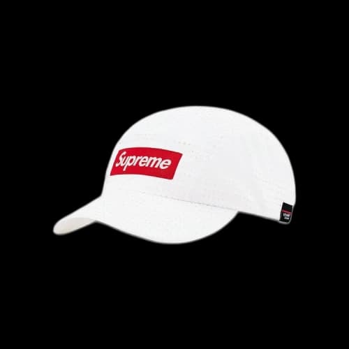 Supreme Preforated Camp Cap 'White'