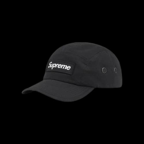 Supreme Military Camp Cap 'Black'