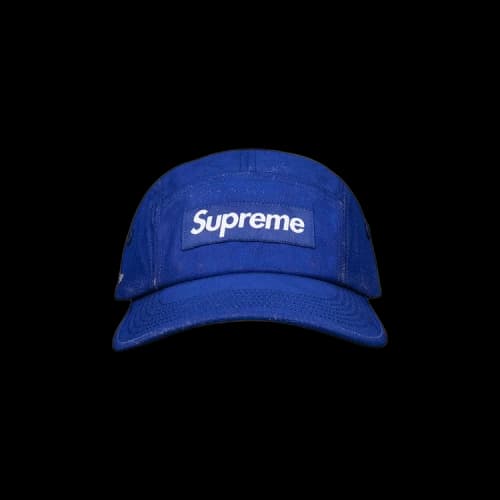 Supreme Coated Cordura Camp Cap 'Royal'
