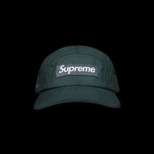 Supreme Coated Cordura Camp Cap 'Teal'
