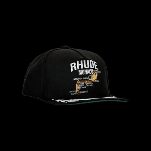 Rhude Monaco Souvenir Hat 'Black'