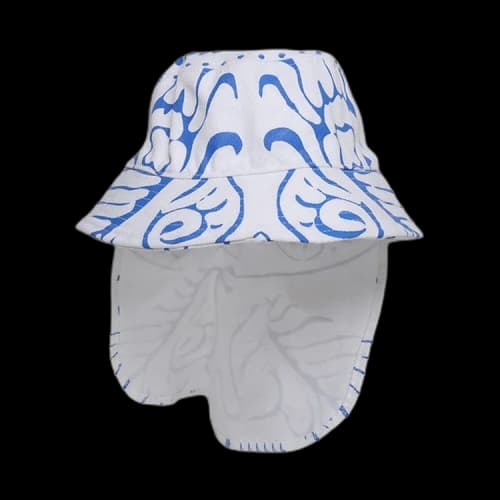 Rhude Plate Hat 'White/Blue'