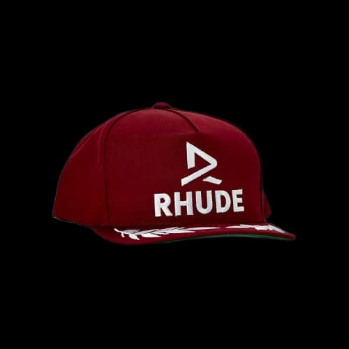 Rhude Racing Logo Hat 'Maroon'
