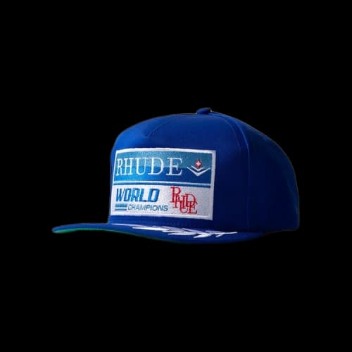 Rhude World Champions Hat 'Royal Blue'