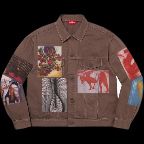 Supreme Daidō Moriyama Denim Trucker Jacket 'Brown'