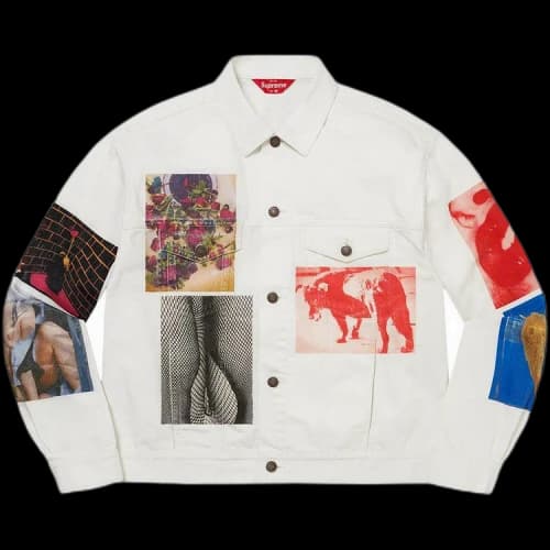 Supreme Daidō Moriyama Denim Trucker Jacket 'White'
