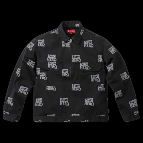 Supreme x ANTIHERO Work Jacket 'Black'