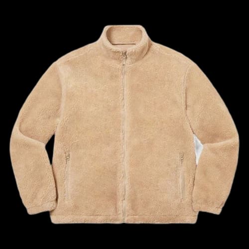 Supreme Star Fleece Jacket 'Natural'