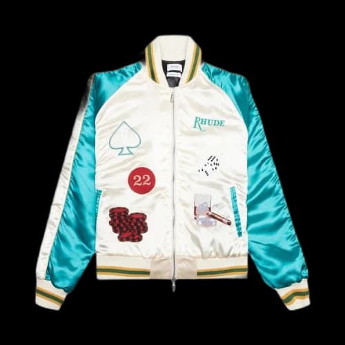 Rhude Smoking Jacket 'White'